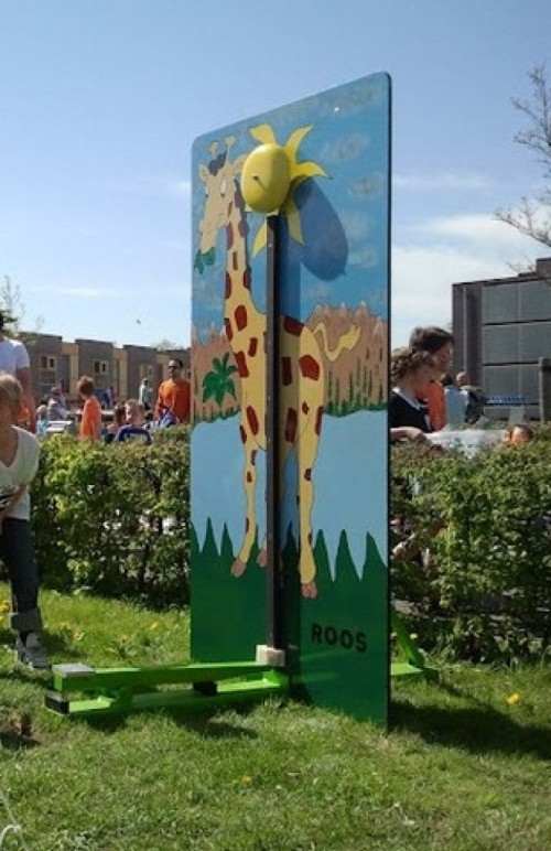 Kinder kop van Jut - Jungle Giraf